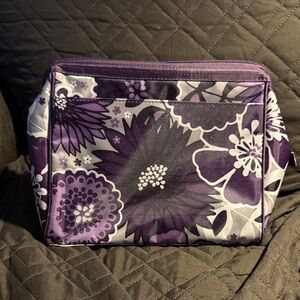 thirty-one Purple Floral Toiletry Pouch